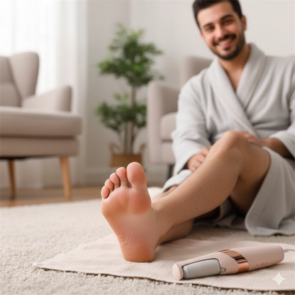 PediLüks Pro – Elektrikli Topuk Törpüsü | Evde Spa Kalitesinde Pedikür